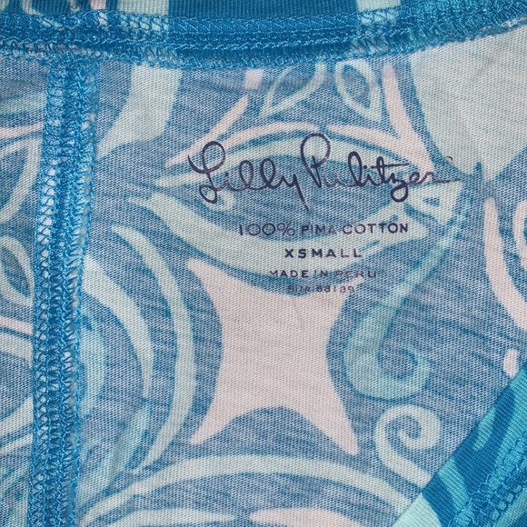 Lilly Pulitzer Ariel Blue What a Racquet Juliet Dress - Picture 5 of 7